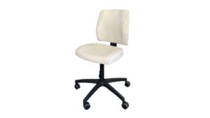 Stool with backrest
